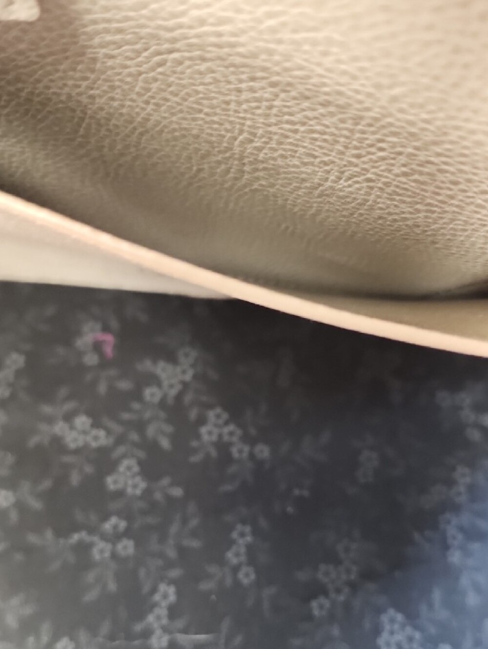 India Hicks "Big Zipper" Pebble Leather Clutch - Picture 4 of 11